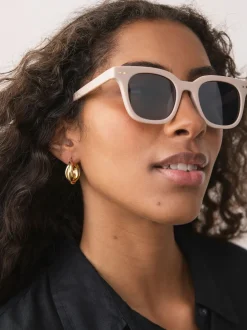 Next Crème - Lunettes de soleil carrées Sale