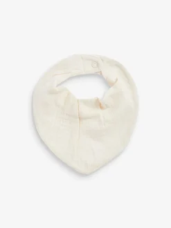 Next Crème - Muslin Baby Dribble BIBS 3 Pack Online