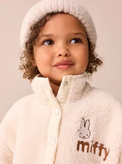 Next Crème - Polaire Miffy Half Popper (3mois-7ans) Sale