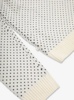 The Little Tailor Crème - Pull à motif jacquard et renne de Noël Online