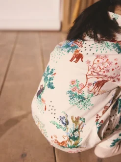 Next Crème - Pyjama Cath Kidston Great Ormond Street boutonné Discount