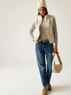 Regatta Crème - Polaire Frankie Borg Bodywarmer Clearance