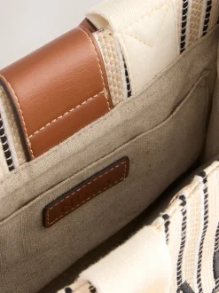 Next Crème - Sac à main en toile New