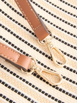 Next Crème - Sac à main en toile New