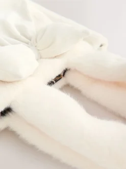 Next Crème - Sac seau en fourrure Crème Discount