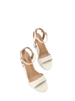 KG Kurt Geiger Crème - Sandales Fleur Bling New