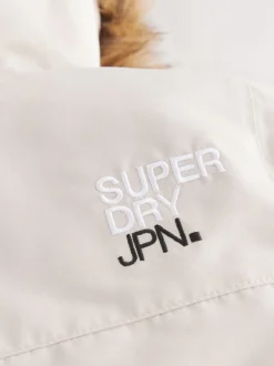 Superdry - Everest Combinaison de ski Crème Clearance