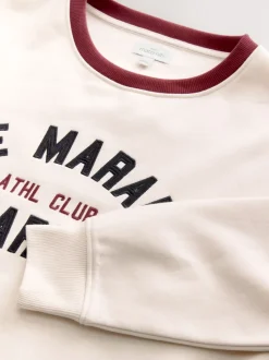 Next Crème - Sweat-shirt graphique de grossesse Clearance