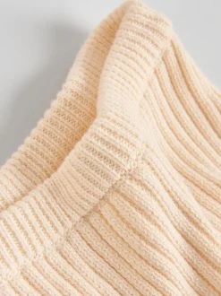 Next Crème brodé - Cardigan et Leggings en maille Bébé Ensemble 2 pièces (0mois-3ans) Clearance