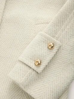 Next Crème écru - Manteau Dolly New