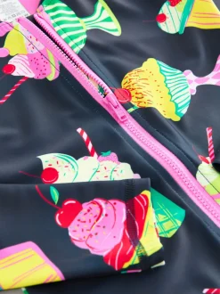 Next - Maillot de bain Sunsafe à manches longues (3mois-16ans) Crème de glace Bleu bleu marine Online