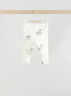 Next Crème fleuri - Ensemble Chandail et Survêtement bébé 2 Pièces (0mois-2ans)