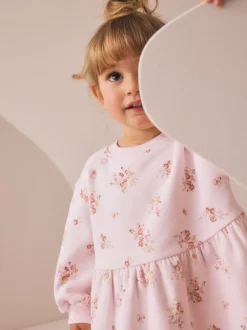 Next - Robe de survêtement (3mths-7yrs) Crème fleuri Discount