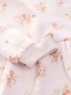 Next - Robe de survêtement (3mths-7yrs) Crème fleuri Discount