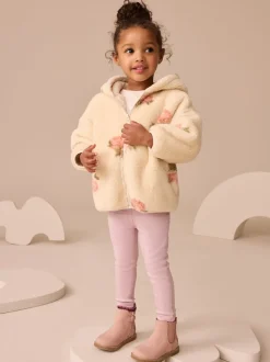 Next Crème, imprimé fleuri - Polaire zippée (3mois-7ans) Hot