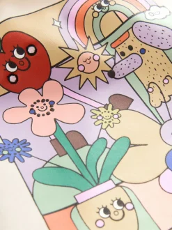 Next Crème imprimé graphique arc-en-ciel - Sweatshirt & Leggings (3mths-7yrs) Hot