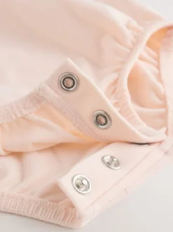 Next Crème/Rose Rayure - Ensemble Salopettes et Body BÉBÉ 2 Pieces (0mois-3ans) Discount