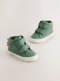 Next Crocodile vert - Bottines à fermeture scratch Clearance