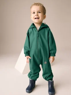 Next - Combinaison imperméable doublée de polaire (3mths-7yrs) Crocodile vert Online