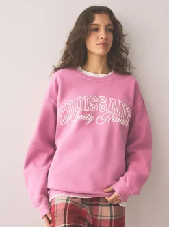 Next Croissant rose - sweat Discount