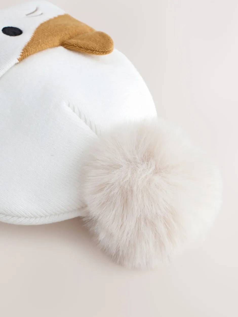 Next écru - Bonnet à pompon Squishmallow Cat 3D (5-13ans) Outlet