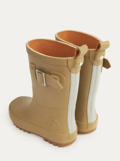 KIDLY by MORI Écru - Bottes de bien-être doublées en coton Sale