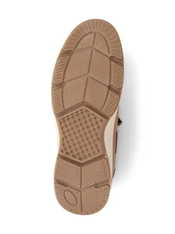 Pavers Écru - Chaussures bateau bleues à enfiler Discount