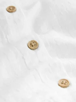 Next écru - Chemisier à volants à manches longues (3-16ans) Clearance