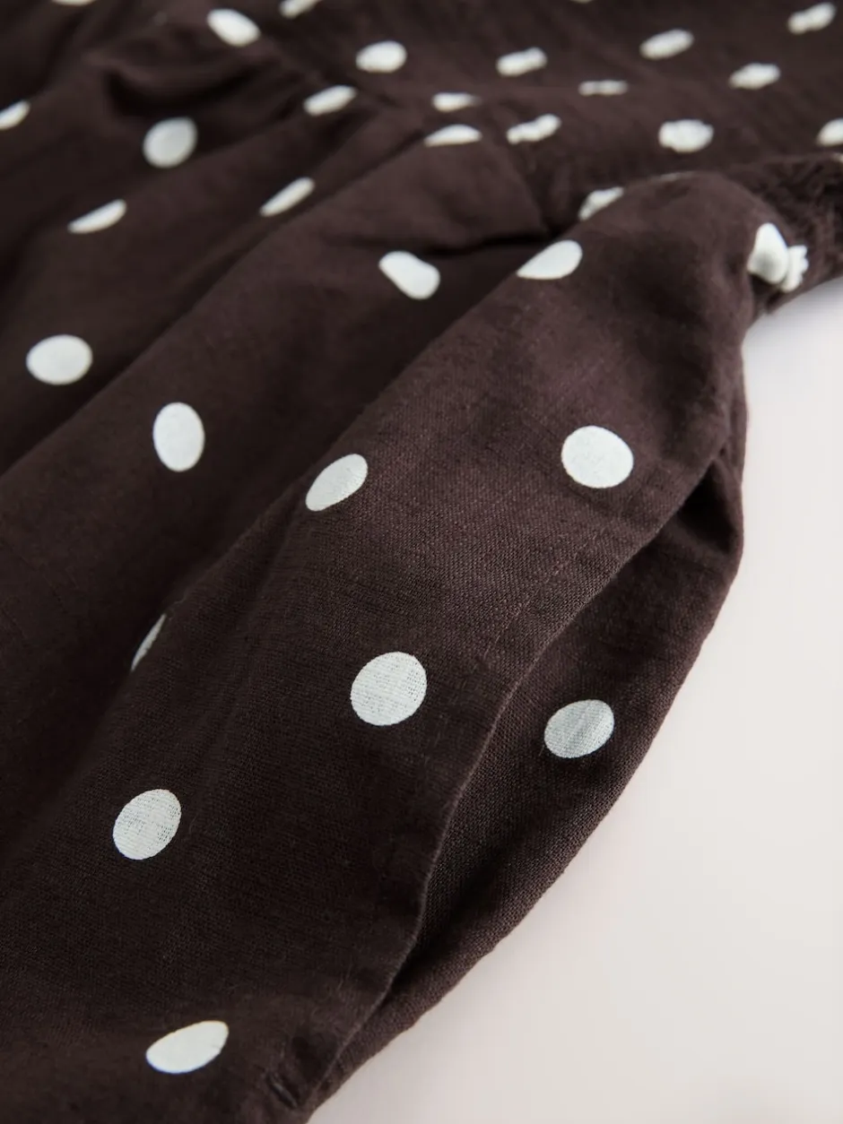 Next écru - Combinaison bandeau en lin Best