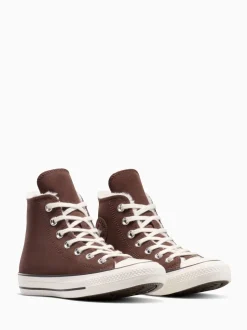 Converse Écru - Baskets Chuck Taylor All Star Winter Luxe High Outlet