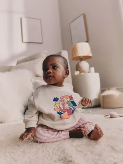 Next écru - Ensemble 2 Pieces pour Sweat-shirt et Leggings BÉBÉ (0mois-2ans) Outlet