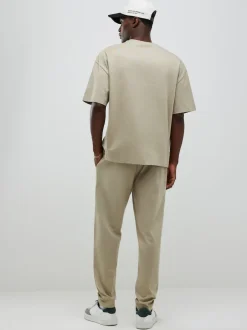 River Island Écru - Ensemble t-shirt et jogging boxy Hot