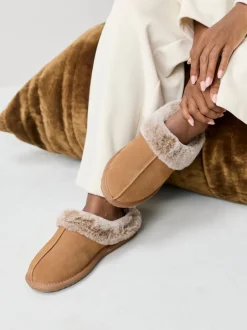 Hush Puppies Écru - Amara Chaussons d'hiver doublés de fausse fourrure Outlet