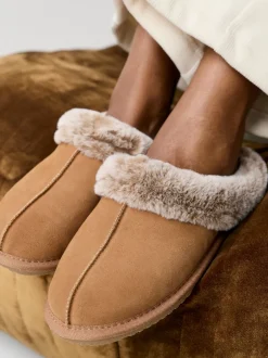 Hush Puppies Écru - Amara Chaussons d'hiver doublés de fausse fourrure Outlet