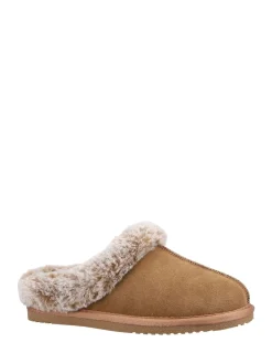 Hush Puppies Écru - Amara Chaussons d'hiver doublés de fausse fourrure Outlet