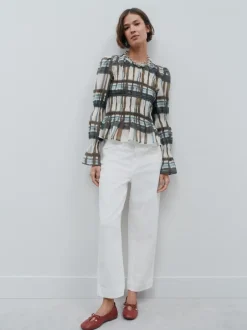 Next écru - Jean denim à jambe large