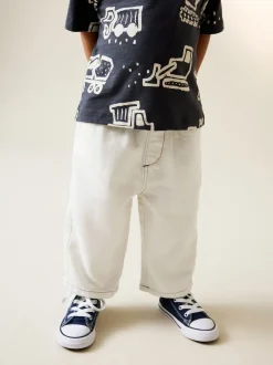 Next écru - Jeans à jambe large (3mths-7yrs) Hot