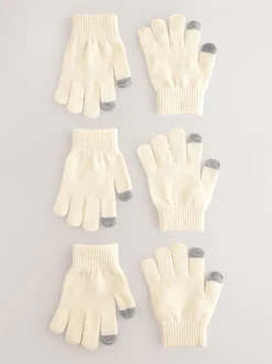 Next écru - Magic Gants 3 Lot (3-16yrs) Outlet