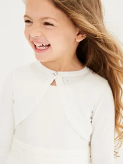 Next écru - Occasion Boléro Cardigan (3mths-16yrs) Best