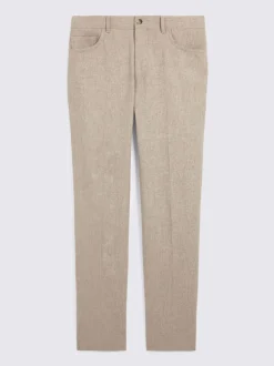 MOSS Écru - Pantalon à 5 poches Discount