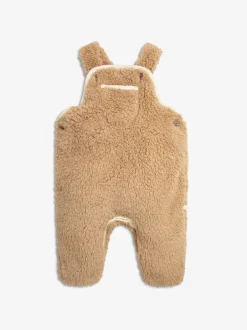 The Little Tailor Écru - Salopette douillette en polaire sherpa bébé Hot