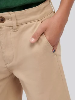 U.S. Polo Assn - Short chino classique US Polo Assn Écru