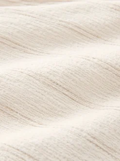 Next écru - Short texturé à rayures et taille élastique Online