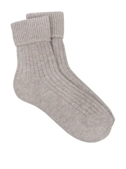 Totes Écru - Chaussettes d'hiver pour dames en cachemire Blend Outlet