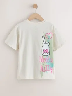 Next écru - T-shirt imprimé graphique oversize Hello Kitty (3-16ans) Online