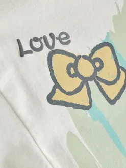 Next écru - T-shirt imprimé graphique oversize Hello Kitty (3-16ans) Online