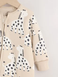 Next Écru girafe - 2.5 TOG Combinaison de nuit matelassée Bébé Hot