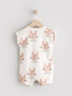 Next Écru J'aime ma maman - Barboteuse bébé Clearance