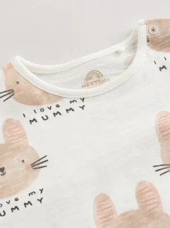 Next Écru J'aime ma maman - Barboteuse bébé Clearance