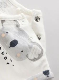 Next Écru J’aime mon papa - Barboteuse bébé Discount